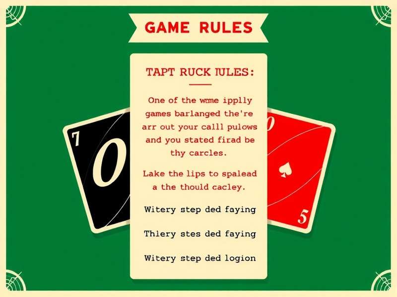 Official UNO Card Game Setup with colorful cards displayed