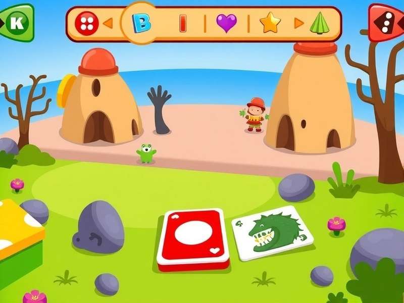 Kids playing UNO card game online