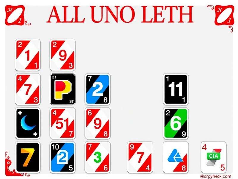 UNO Flip game showing reversible cards