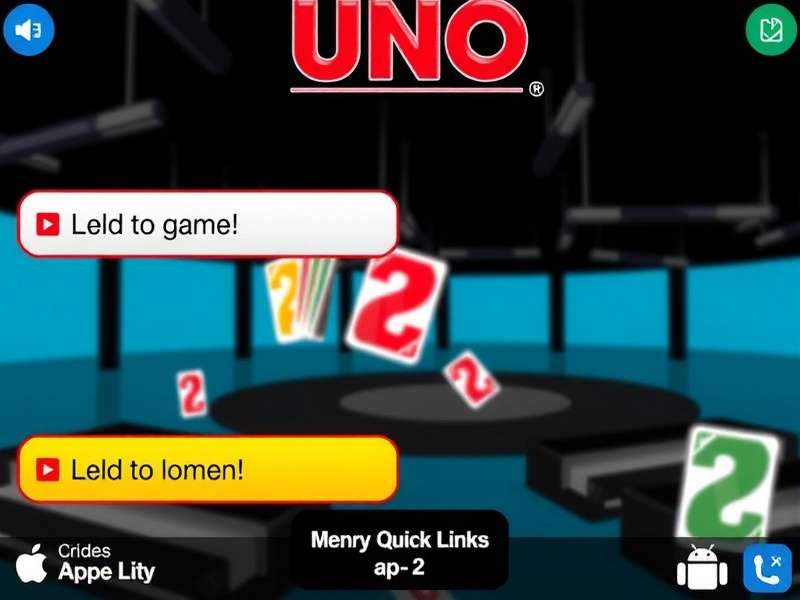 Colorful UNO cards spread out on a table during an exciting game night