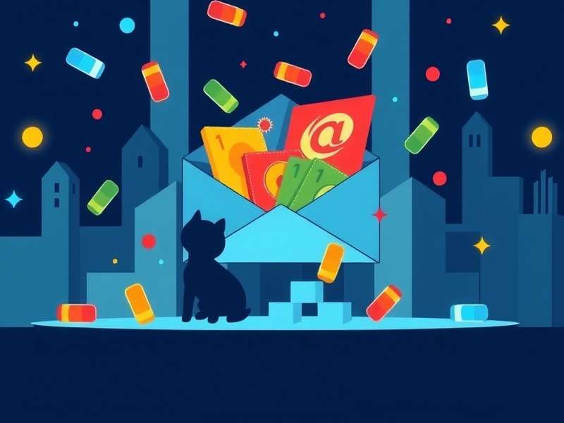 A vibrant digital UNO card game interface with email notifications in the background