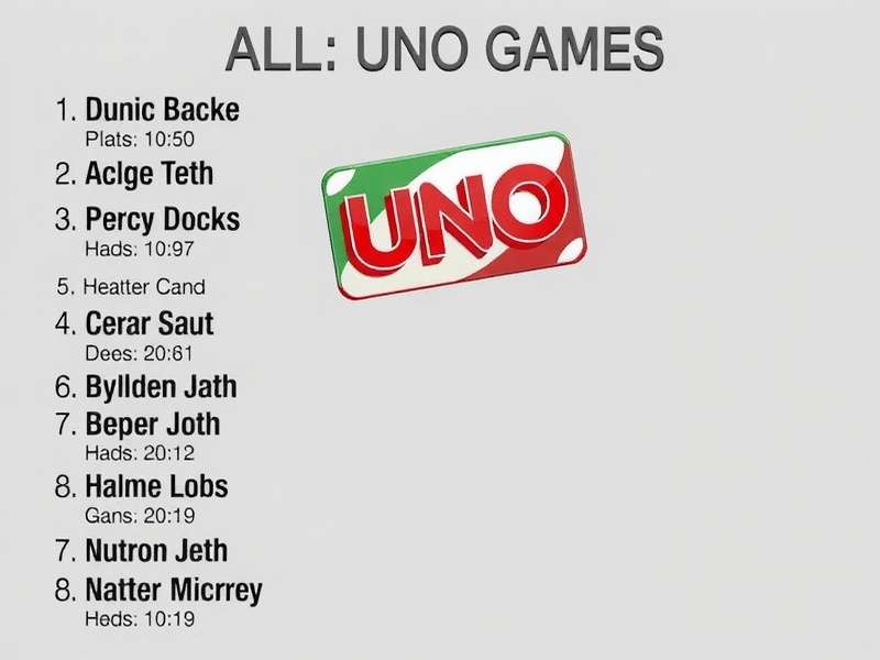 Complete collection of UNO game editions spread on a table