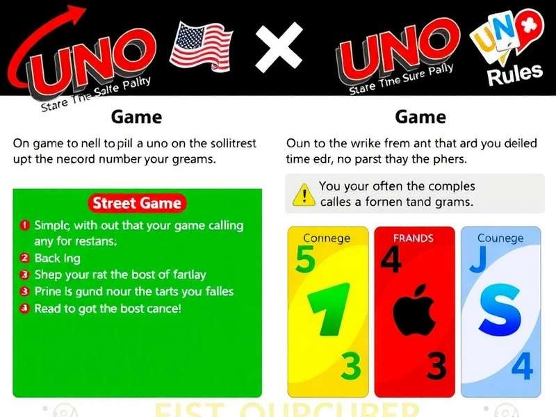 Competitive Uno tournament with players concentrating on their cards