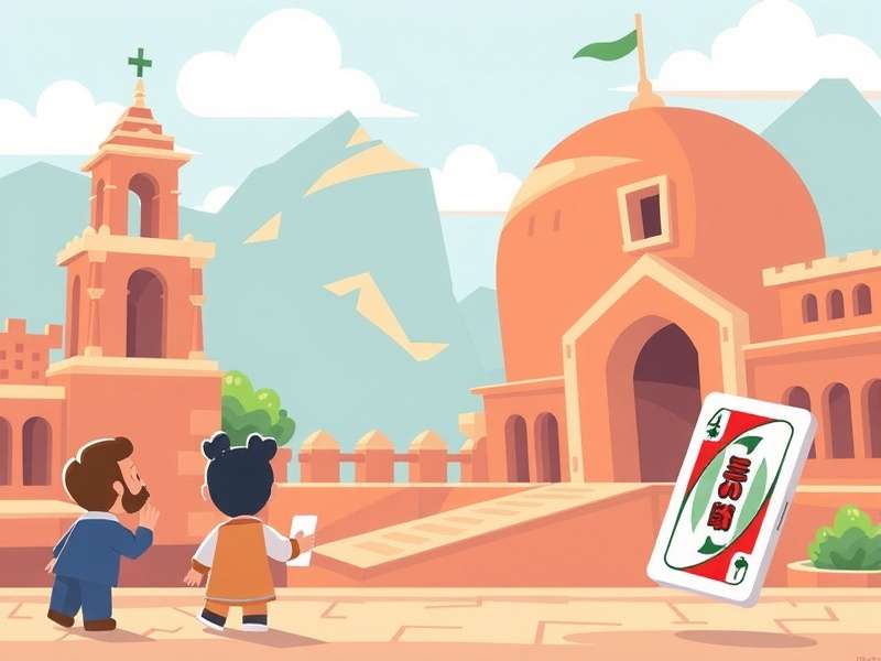 Colorful Uno cards spread out on a table during an exciting game