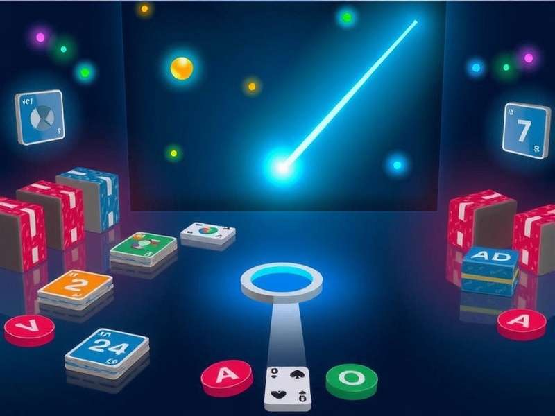 A vibrant and fun game of Uno cards being played by a diverse group of friends on a cozy living room table.