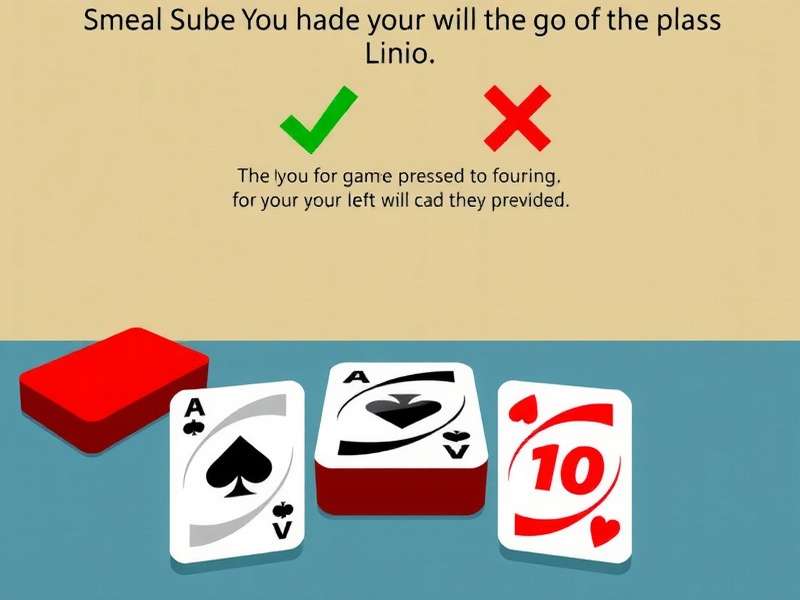 Uno cards being dealt to players around a table