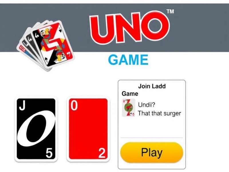 Uno cards spread out on a table with colorful background