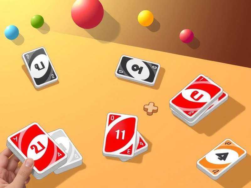 Strategic use of Uno action cards: Skip, Reverse, Draw Two, Wild