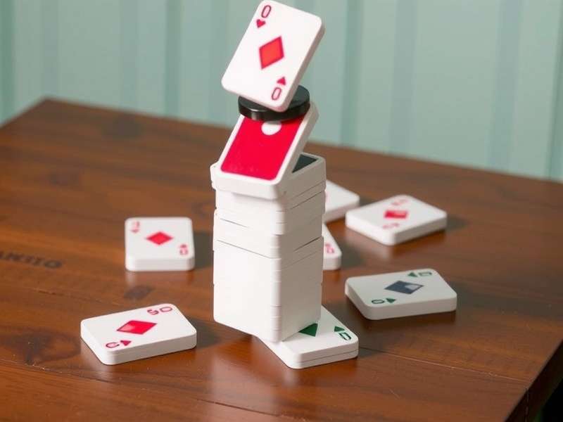 Visual diagram showing how Uno +2 cards stack on each other in sequence