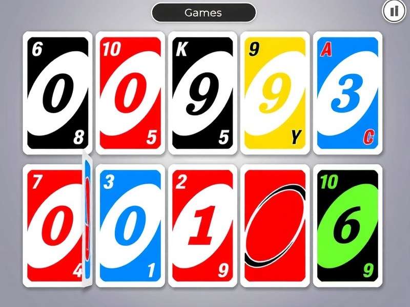 A vibrant digital Uno game interface on multiple devices