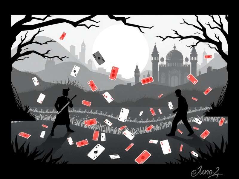 Vintage Uno card game box and cards spread on a wooden table