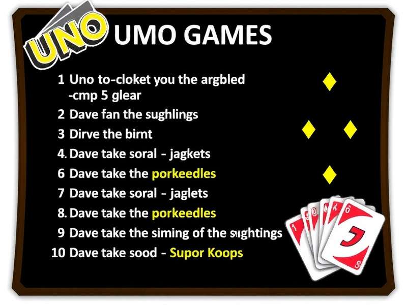 Colorful Uno cards spread on a table