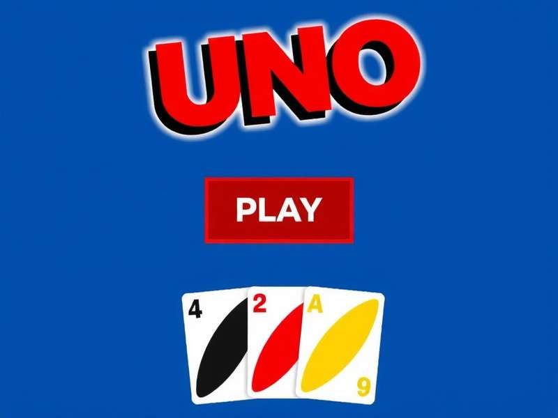 Colorful Uno cards spread out on a table