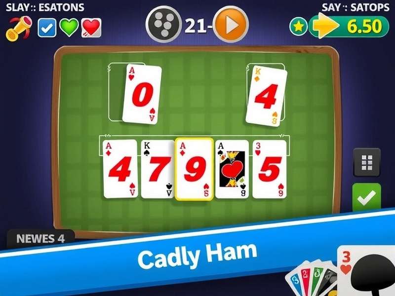 A smartphone displaying a vibrant UNO mobile game interface with colorful cards