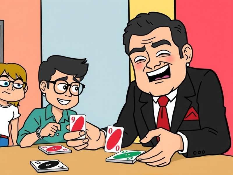 Uno Reverse Card funny moment with players laughing