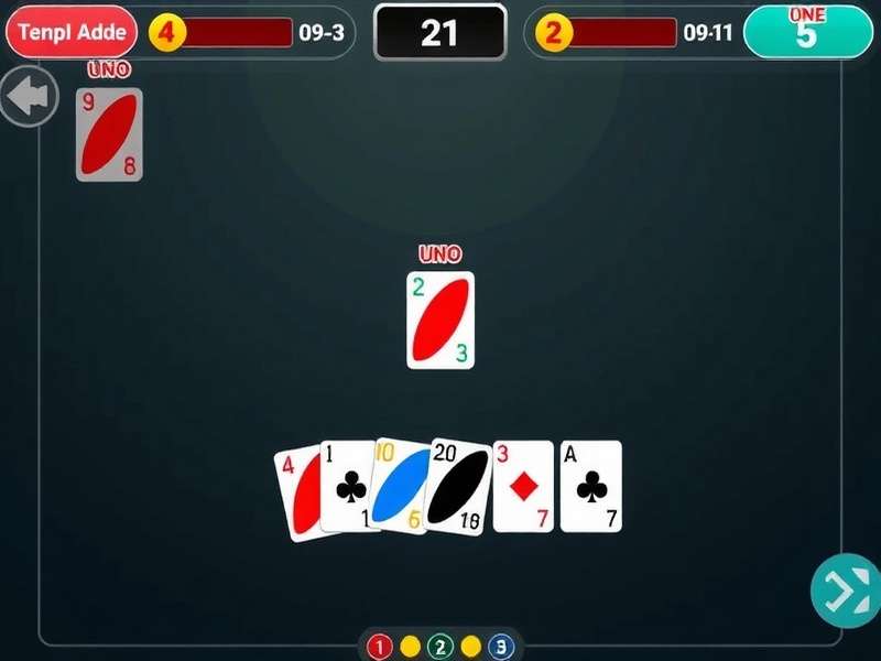 Two players competing in an intense Online Uno Game 2 Player match on www.playunogame.com