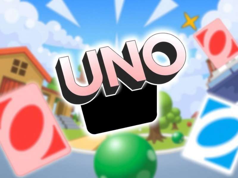 Uno logo color breakdown showing red, yellow, black and white swatches