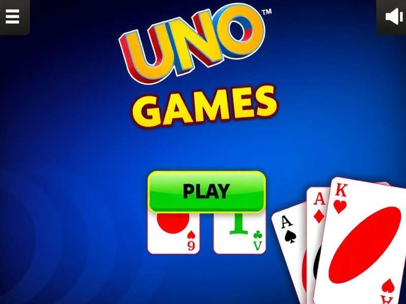 Uno cards being played in a free no-download browser game