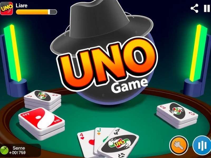 Uno Game Online – vibrant card game layout with Wild, Skip, Reverse and Draw Four cards