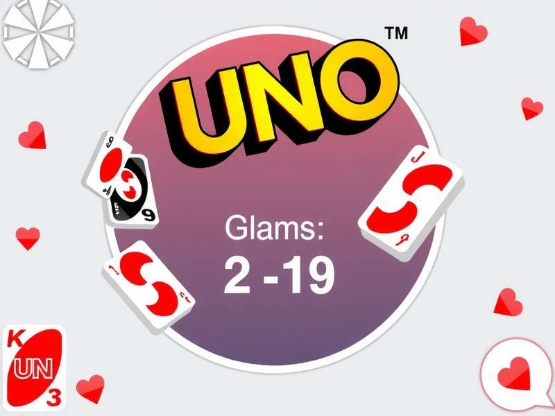 Online Uno Game – digital card table with action cards and wild symbols